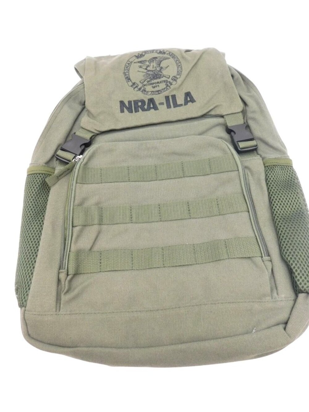 NRA-ILA Army Green Tactical Backpack National Rifle Association Hinking Gorpcore